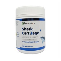 Healthfarm 뉴질랜드 상어연골 300정 칼슘 단백질 헬스팜 SHARK CARTILAGE, 1개