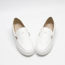 구두모모 여성용 폭신 발편한 H장식 슬립온 (2.5cm)