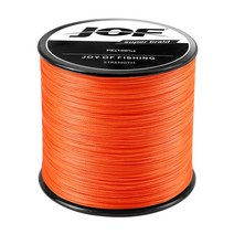 JOF 다이니마 100% PE 합사 낚싯줄 8합사줄 500m, Orange