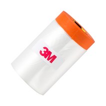 3M 커버링테이프 페인트 도색공사 건축용 비닐 보양테이프(주황) 650mm 낱개, 주황650mm×2개
