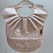 아가방 아가방 플라워 방수 턱받이