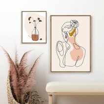 50x65 추상화 유화 색칠하기 DIY 쉬운그림 캔버스그림그리기 명화 대형 SET