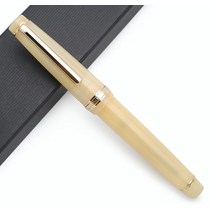 JINHAO 82 만년필 (투명 형광 파인 펜촉 0.5mm), Tender Yellow