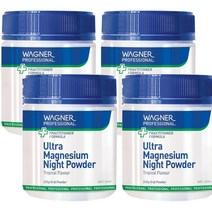 Wagner 와그너 프로페셔널 울트라 마그네슘 Professional Ultra Magnesium Tropical Night 240g, 4개