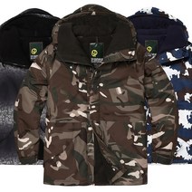 샤인힐즈 남녀공용 방수 방풍 브라운 밀리터리 보드복 자켓 SP9906