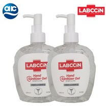 애경 랩신 새니타이저 겔 손세정제, 230ml, 2개