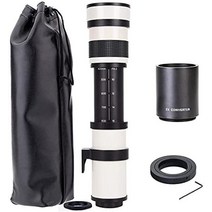 JINTU 420-1600mm f8.3 HD 수동 망원 렌즈 소니 넥스 E 마운트 A7R A7S A7 A6500 A6300