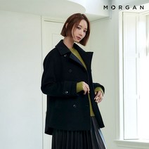 [22FW 최신상] MORGAN 케이프 울 하프 코트