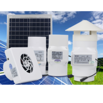 욕실용환풍기 화장실 환풍기 지붕 흡출기 냄새, 스탠다드 에디션 100구경  5W  태양광 팬