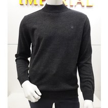 임페리얼 2001 구로점 남성 겨울 네가지 컬러 !!! 단색 무지 부드러운 아크릴 반폴라 니트 티셔츠 IMA2401 매니져김희선