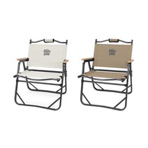 스포츠_ [스노우라인] 로우체어 (22) - 캠핑의자, 코튼크림, 선택완료, 1개