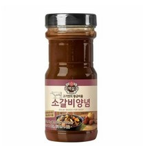 CJ더마켓 저녁 메뉴 즉석 식품 집들이 간편 레시피 밀키트 백설 소갈비양념 LA갈비 돼지 소갈비 한우 갈비찜 양념육 840G, 16개