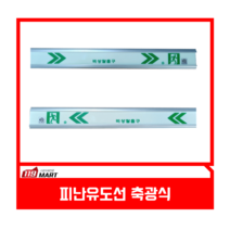 피난유도선 / 축광식 / KFI / 60분용 / 알루미늄 테두리, 좌방향