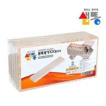 샘통 카프라100pcs(미송나무) 뉴질랜드산미송 카프라 쌓기나무 쌓기놀이 원목블록 쌓기블록