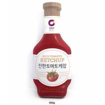 [ 조 은 마 켓 ] 습 관 처 럼 고 르 지 않 나 요? 싱 싱 한 토 마 토~! **청 정 원** 진 한 토 마 토 케 찹 토 마 토 원 료, 1개, 500g