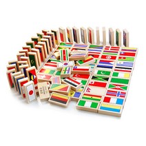 [P1B] 해피타운 100p만국기도미노 / 도미노 도미노블럭 만국기도미노 만국기 블록 ( P1B / 55989EA ), 본상품선택