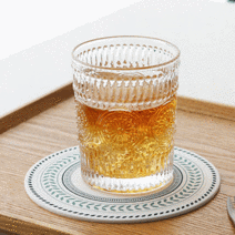 루시드랩 내열 강화 유리컵 크리스탈 양주 위스키 온더락 4개, 투명 300ml 4개