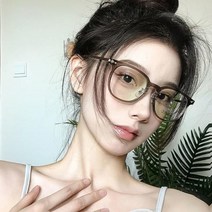 [예스걸]투명테안경 투명안경테 블루라이트차단안경 투명 뿔테