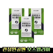 이병헌 보스웰리아 프롬바이오 부모님 관절 연골 영양제 30정 3박스