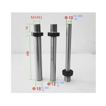 미니 선반 척 카트리지 목재 선반 헤드 스톡용 스핀들 샤프트, 15x100L