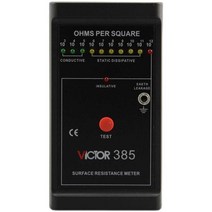 정전기측정기 산업용 검출기 대전 방지 표면저항 검사, VC385 공식 표준 구성
