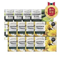 [KT알파쇼핑]온더바디 슈퍼보타닉 비누 90g 8입 x 2개 (총16개) (2종 중 택1), 오이라임 8개+자스민 8개