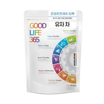 굿라이프365 유자차 삼각티백 50개입, 1.5g