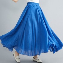 1482 거즈 롱롱 스커트 10색상