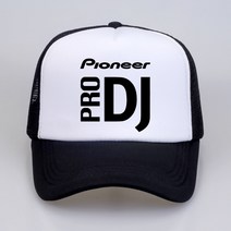 야구모자 DJ 스타일 파이오니어 야구 모자 여름용 멋진 메쉬 트럭 캡 여성남성 프린트 파이오니어 DJ 프로 스냅백 모자 뼈 고라스