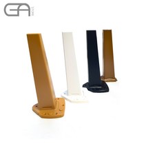 가온 가구다리 총 가구부속 인테리어 DIY 철제다리 플라스틱다리, 10_2. 백색 긴삼각다리