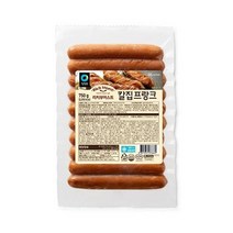 청정원 캠핑음식 리치부어스트 칼집 프랑크 소세지 아이들간식 야채볶음 어린이반찬 750g 간단한요리 간편식, 5개