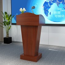 강연대 사회자 연설데스크 교수님 강의대 연설대 원목, C모델 60x40x110