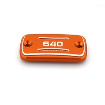 캘리퍼커버 KTM 640 DUKE 1999-2006 LC4 SUPERMOTO 2004-2006 마스터 실린더 오토바이 액세서리 CNC 용 프, [02] 주황색, 02 주황색