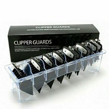 10PCS/Set프로페셔널 Cutting Hair 클리퍼 이발기프리미엄Guides Combs Guards for 왈 WAHL, BOX Package