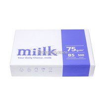 B5 밀크복사지 75g 500매