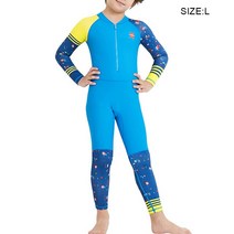 용 잠수복 야외 여름 서핑, 03 BlueL