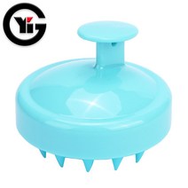 마사지 케어 브러쉬 두피 샴푸 실리콘브 관리 두피브 탈모, 샴푸브러쉬 04_바이올렛