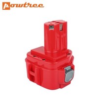 Powtree For 마끼다 배터리 충전기 PA12 Ni-MH 교체 용 12V 3000mAh 전동 공구 Bateria 1220 1222 1235 1233S 6271D, CHINA, 1 piece 3.0Ah