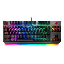 ASUS게이밍 키보드 X802 STRIX SCOPE TKL/RD/JP FPS용 퀵 토글 스위치빨간 축, 단일옵션, 단일옵션