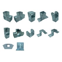 사각 각 파이프 브라켓 조인트 각관 연결 25mm 30mm, L형조인트