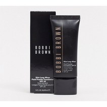 바비브라운 스킨 롱웨어 플루이드 파우더 파운데이션 SPF 20++ 40ml, 포슬린, 1개