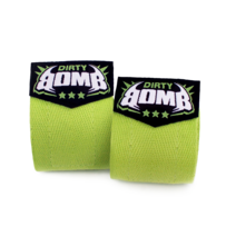 더티밤 헬스 크로스핏 역도용 손목보호대 붕대타입 면 리스트랩-더티밤라임