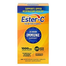 Ester C 비타민 1 000mg 코팅 태블릿 120개 미국직송 335917, 120 Count (Pack of 1)