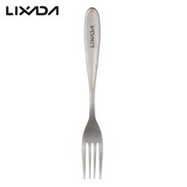 평상 평상만들기 평상제작 평상마루 lixada 티타늄 포크 경량 저녁 식사 포크 테이블 포크 가정용 야외 피크닉 캠핑 하이킹 여행 크리스마스 선물, 티타늄 색상