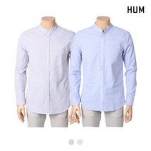 [HUM]남) 헨리넥 요꼬 스트라이프 셔츠(FHNECSL116M)