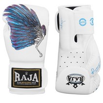 복싱글로브 킥복싱 UFC MMA 글러브 raja microfiber white 권투글러브, 최신 디자인, 10온스