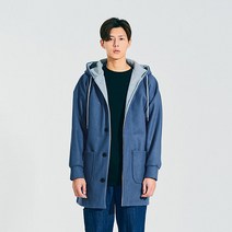 빅사이즈클럽 ADD 배색후드코트