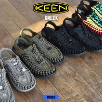 KEEN UNEEK 킨 유니크 스트랩 남성 샌들 캠핑 신발 아웃도어 캐주얼 슬리퍼