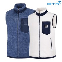 비티알 BTR 골프 남성 가을 양털 조끼 품바M(남) BRV7003M