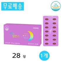 유한양행 센스밸런스 멀티 종합 비타민 직장인 여성 여학생 우먼 600mg x 28정 1개